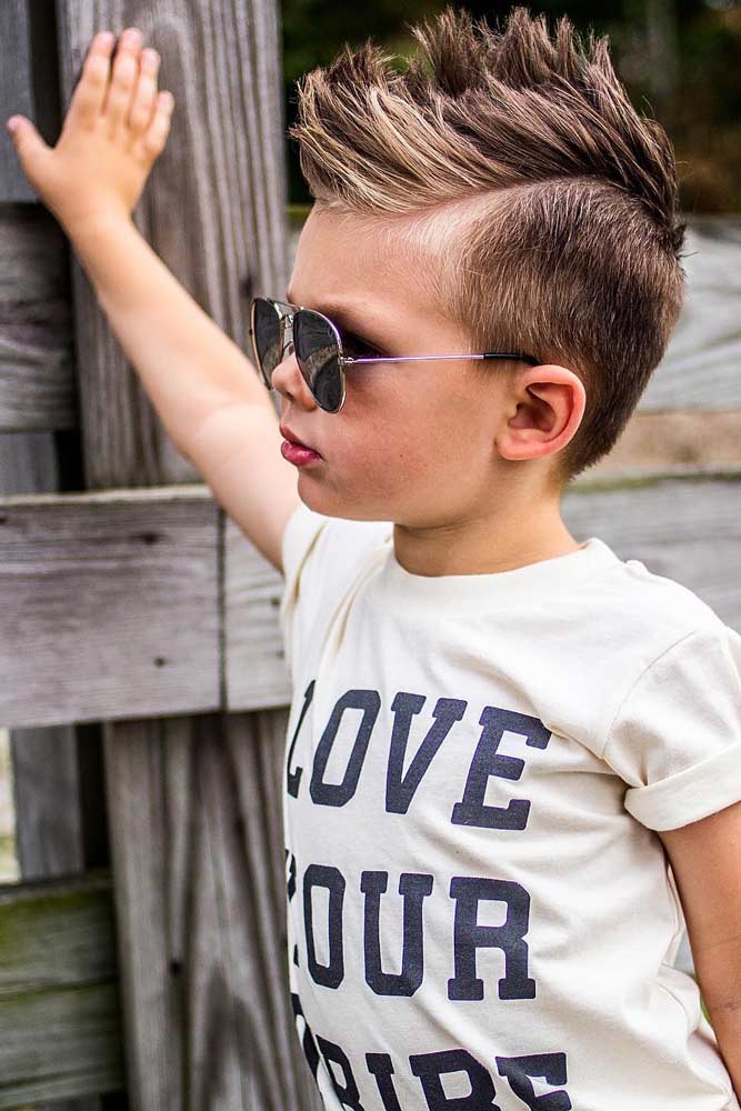 65 Trendy Boy Haircuts For Your Little Man ...