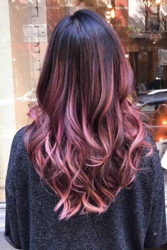 Flaming Burgundy Curls