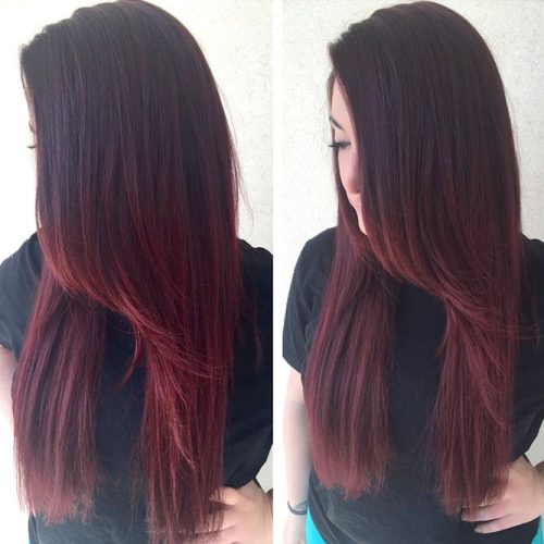 37 Flirty Burgundy Hair Ideas Lovehairstyles Com