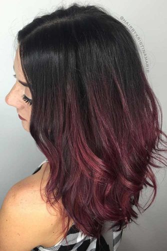 34 Beautiful Shades of Burgundy Hair to Copy – Viva La Vibes