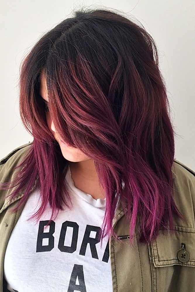 25 Beautiful Burgundy Hair Color and Hairstyles Perfect for a Change |  Short burgundy hair, Burgundy hair, Hair color burgundy