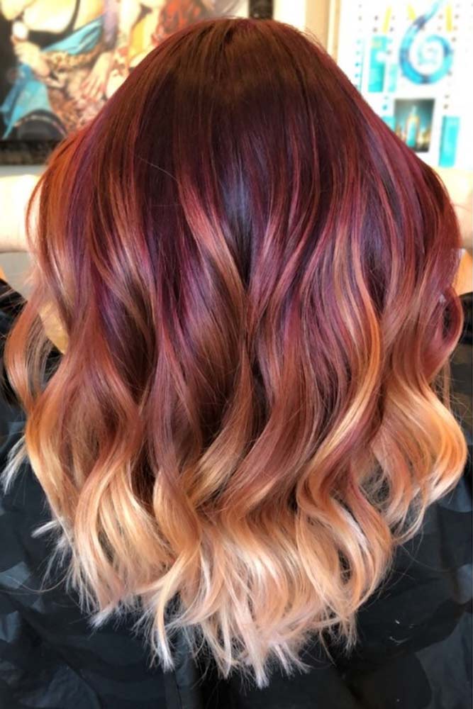 34 Sultry Shades of Burgundy Hair— to Copy Viva La Vibes