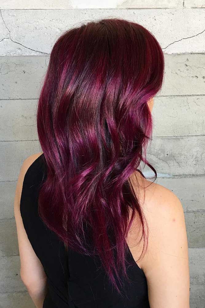 50 Flirty Burgundy Hair Ideas