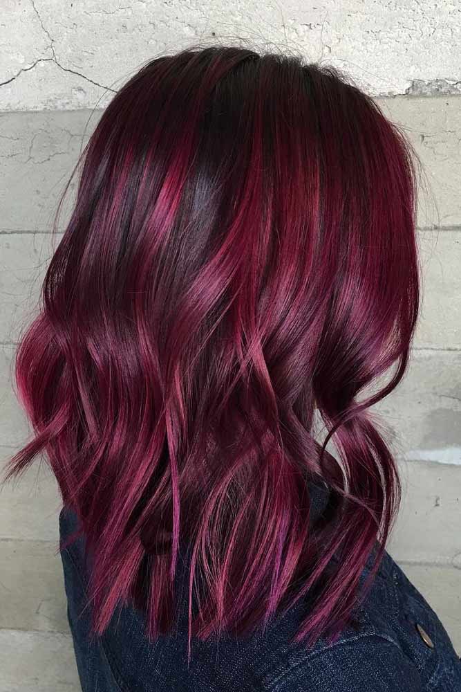 50 Flirty Burgundy Hair Ideas | LoveHairStyles.com