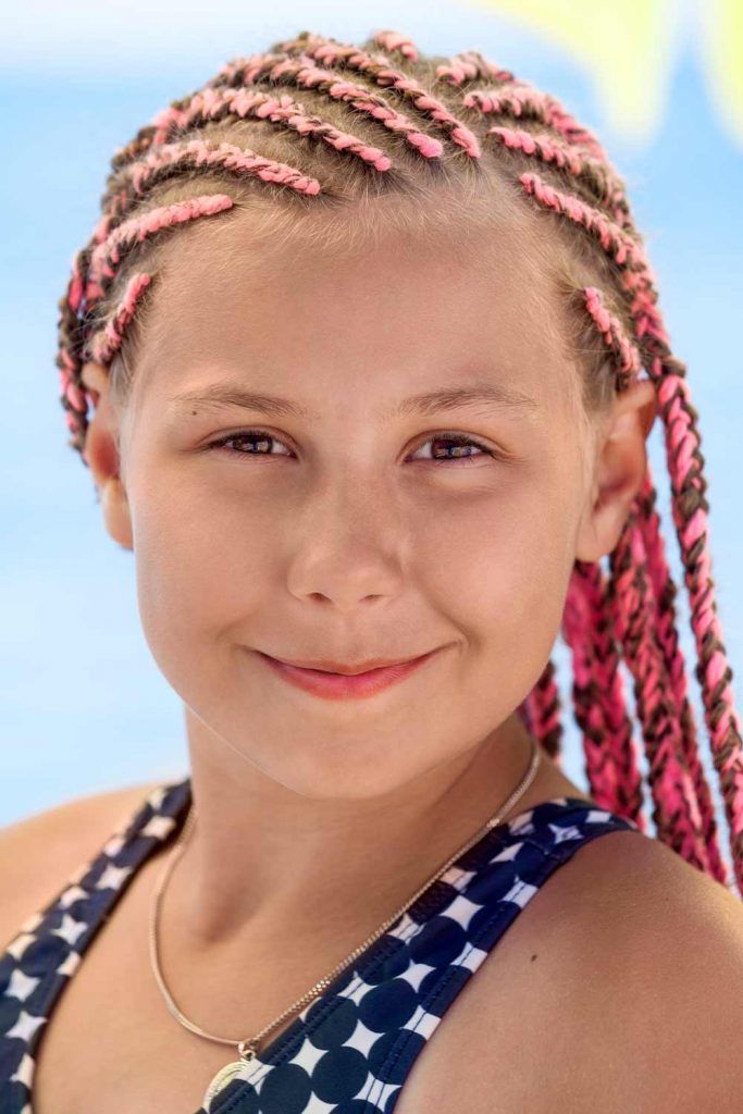 Popular Cornrow Teenage Girls Hairstyles