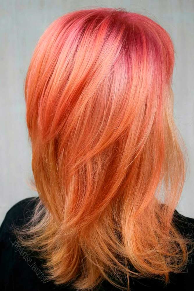 45 Peach Hair Is The Newest Trend | LoveHairStyles.com