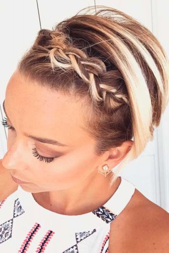 Short Cut with Fishtail Braid