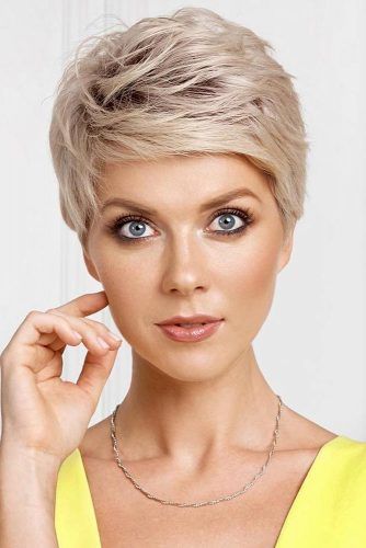 Short Layered Pixie #hairstyles #shorthairstyles #blondehair