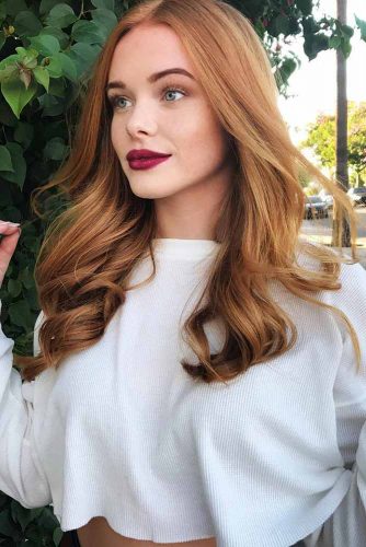 Dark Strawberry Blonde