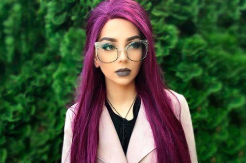 Awesome Purple Red Hair for Your Next Makeover