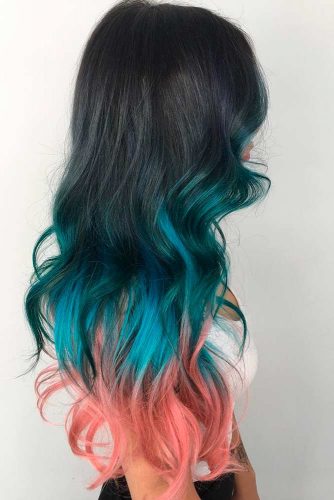 Bright Colors on Black Hair picture2