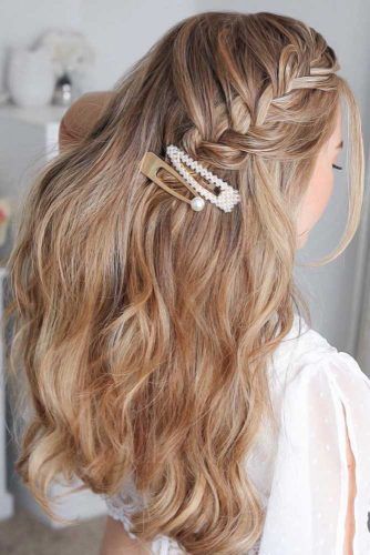 Beautiful Hairstyles With Waterfall Braids #braids