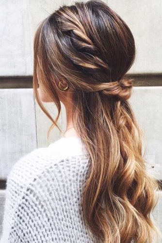 Stunning Half-Up Half-Down Hairdo picture 3
