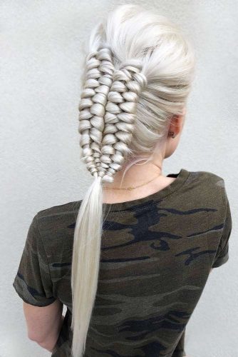 Hairstyles Ideas With Infinity Braids Ponytail #braids #ponytail