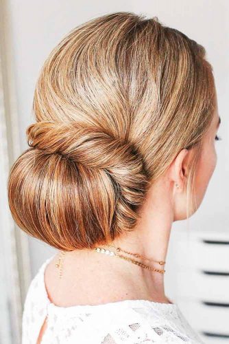 Half Wrapped Bun Updos #updo #longhair