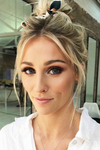 High Updo Styles Knot #updo #longhair