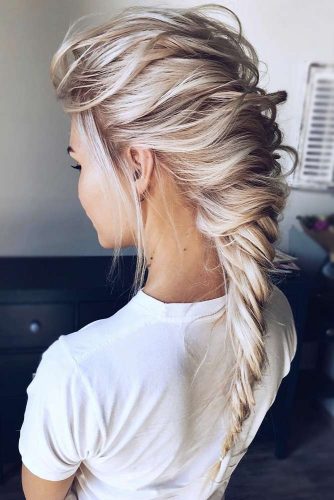Fishtail Braids Options Messy #braids
