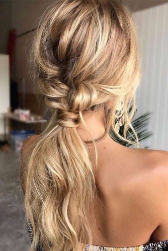 Trendy Messy Low Ponytails picture 2