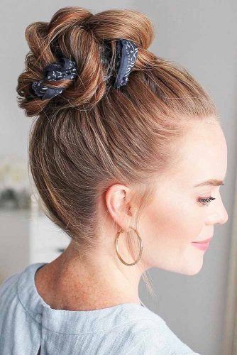Braided High Updo Styles #braids #updo