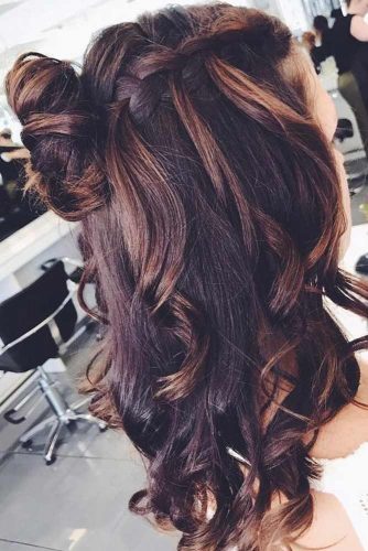 Waterfall Braids for Brown-Haired Girls picture 2