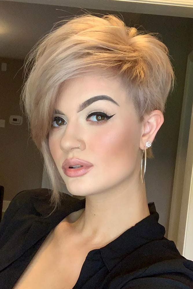 Pixie Cut With Long Sides