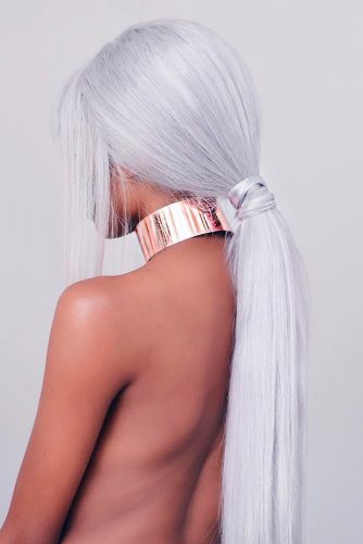 Long White Blonde Hair picture1