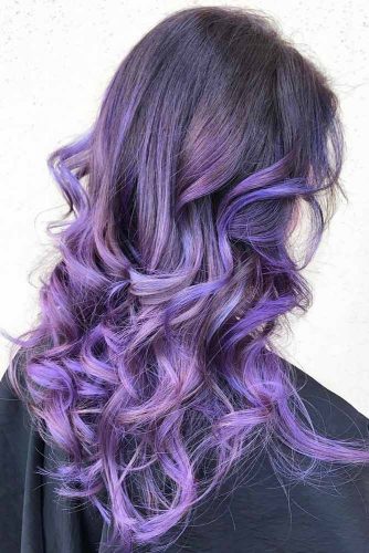 35 Unique Purple And Black Hair Combinations Lovehairstyles Com