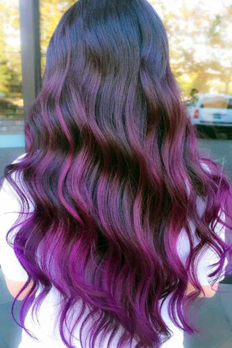 35 Unique Purple and Black Hair Combinations | LoveHairStyles.com