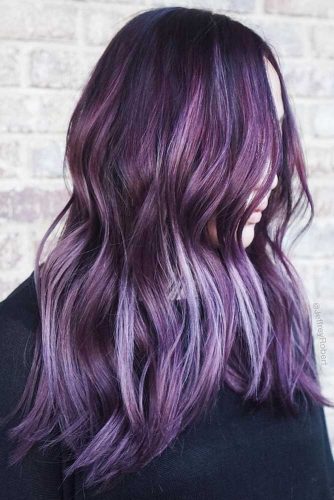 35 Unique Purple And Black Hair Combinations Lovehairstyles Com