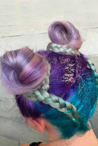 Beautiful and Sexy Space Buns picture2