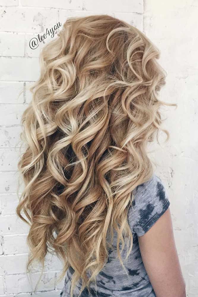 Evening Long Hair Styles Full of Glamour picture3