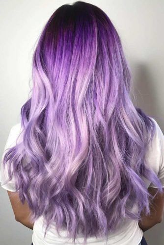 Colorful Ombre Ideas Lavender #ombre