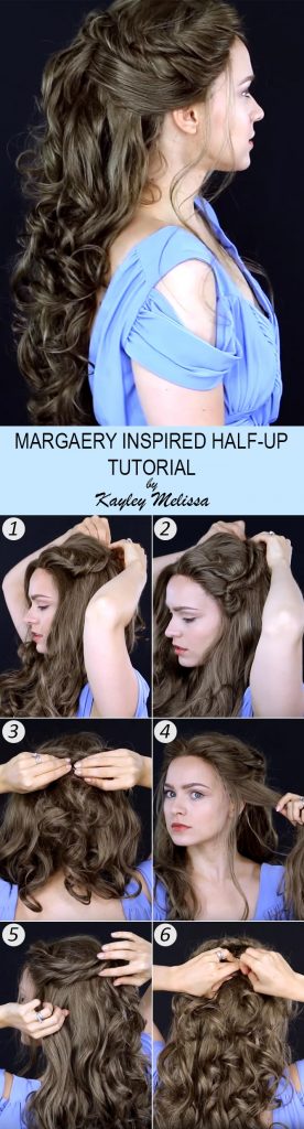 Margaery Tyrell hairstyle  Game of thrones dress Game of thrones  costumes Hair styles