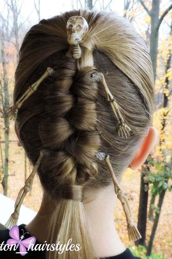 30 Cool Halloween Hairstyles For Girls