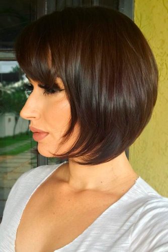 30 Amazing Ways To Style A Bob With Bangs Lovehairstyles