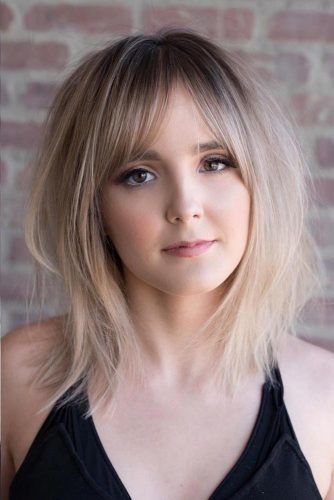 Some Ideas For Charming Blondes #lobwithbangs #bobhaircuts #haircuts