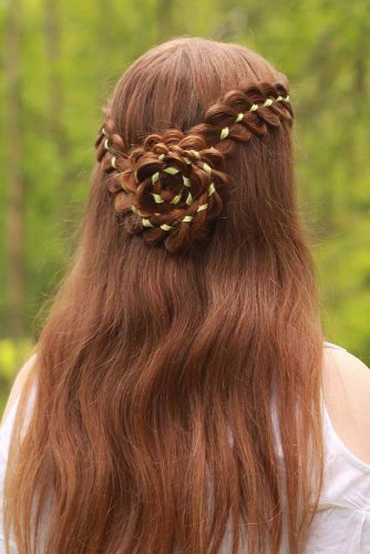 Magical Transformation Braids Into Flowers picture2