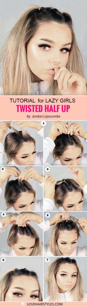 hairstyles medium hair easy