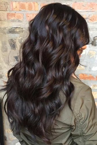 45 Suggestions For Dark Brown Hair Color Lovehairstyles