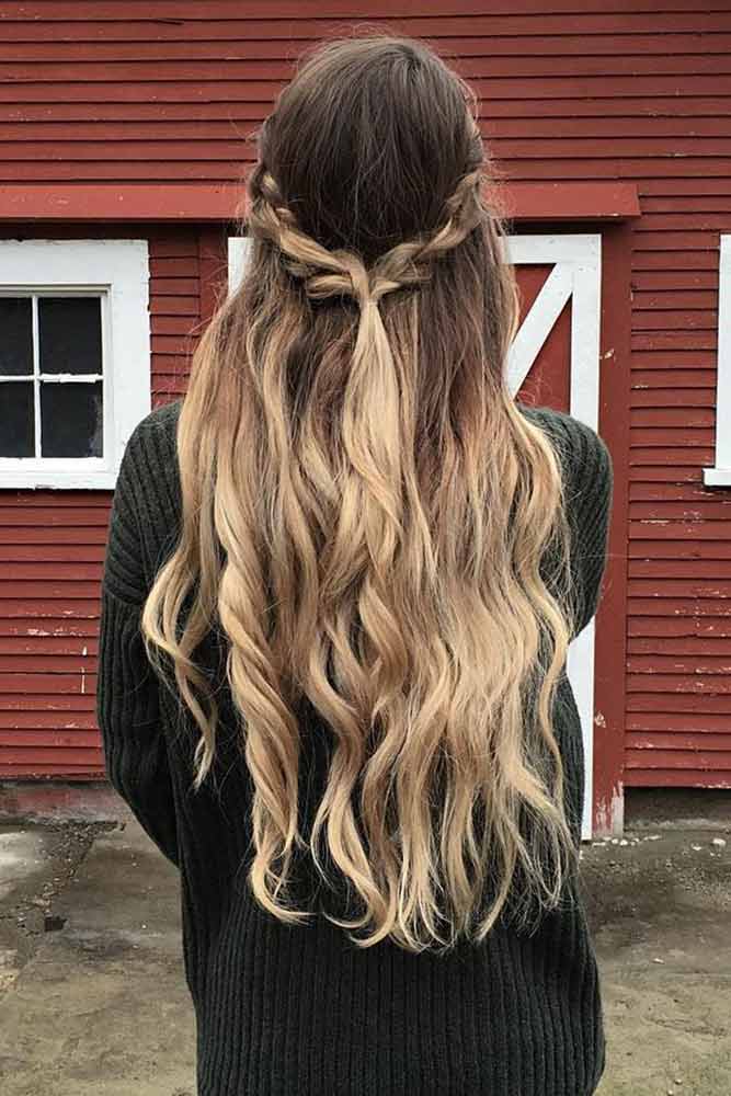 34 Miraculous Ideas For Half Ponytail Upgrade Lovehairstyles