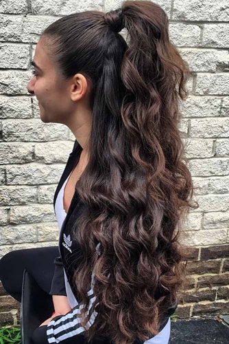 21 Miraculous Ideas For Half Ponytail Upgrade Lovehairstyles