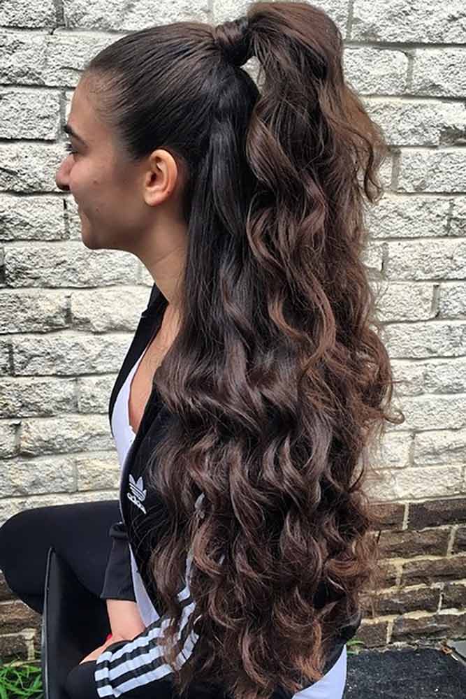 34 Miraculous Ideas For Half Ponytail Upgrade Lovehairstyles