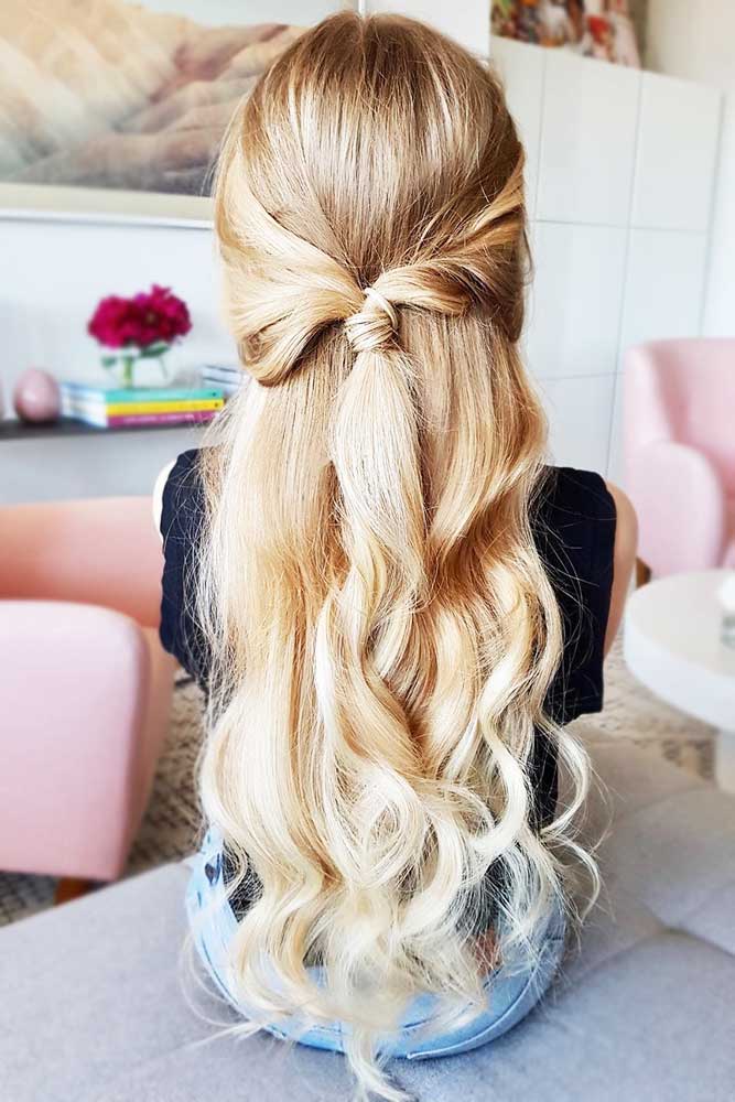 29 Miraculous Ideas For Half Ponytail Upgrade | LoveHairStyles