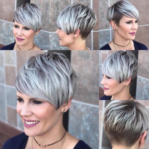 Pixie Short Hairstyles For 40 Year Old Woman 2018 - Photos Idea