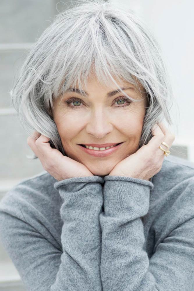 100+ Cool Short Haircuts For Women Over 60 