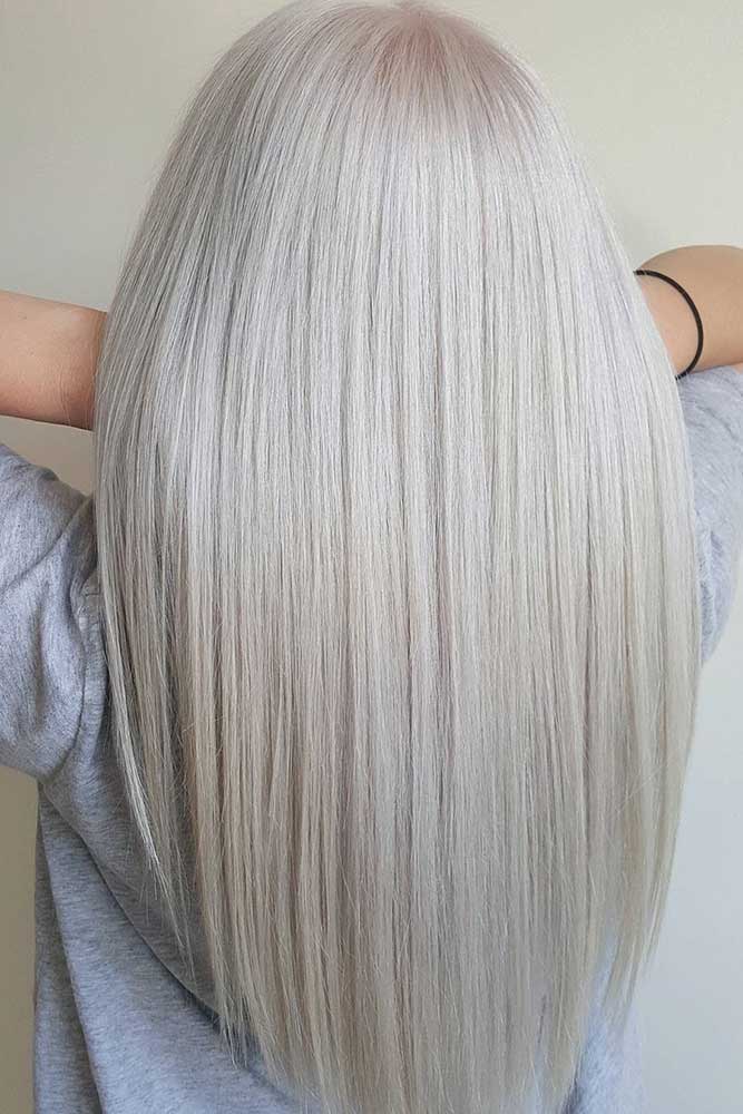 White Blonde Hair