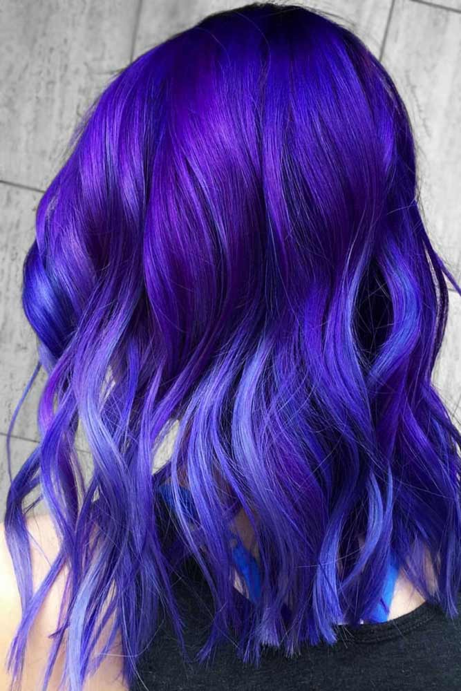 Electric Violet Black #purplehair