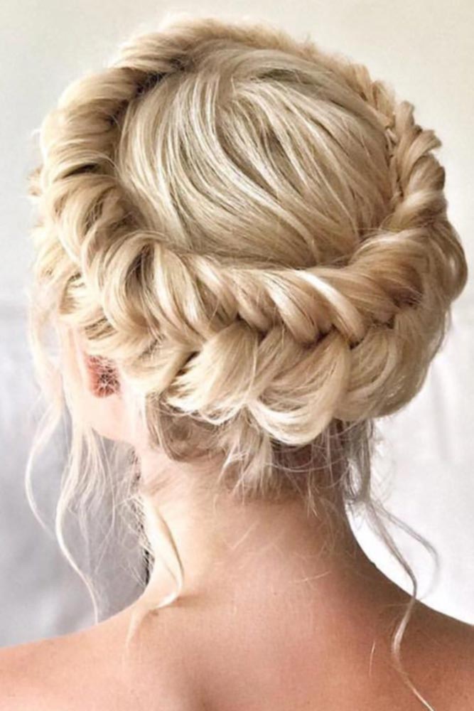 Hairstyles with Fishtail Braid Crown picture1