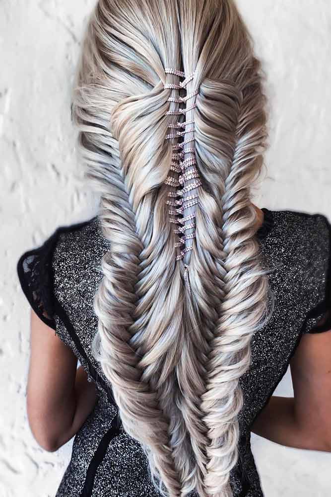 Fishtails Into 4 Strand Ropes #fishtailbraids #braids