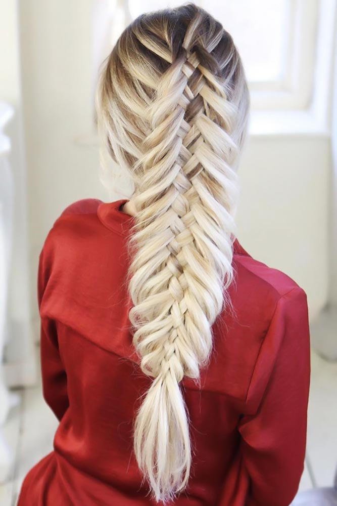 Woven Fishtail #fishtailbraids #braids